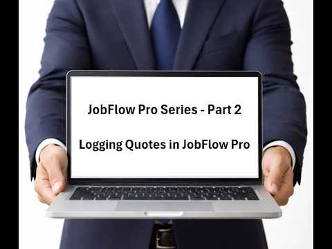 JobFlow Pro System (Excel) – All-in-One Quoting, Invoicing & Financial System for Small Business